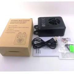 New outdoor ultrasonic bark arrester - Black - View 1