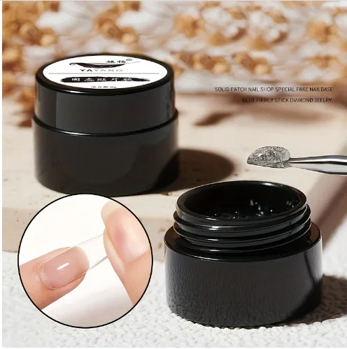 Hand-worn Nail Stickers Fake Nail Patch - Solid Adhesive