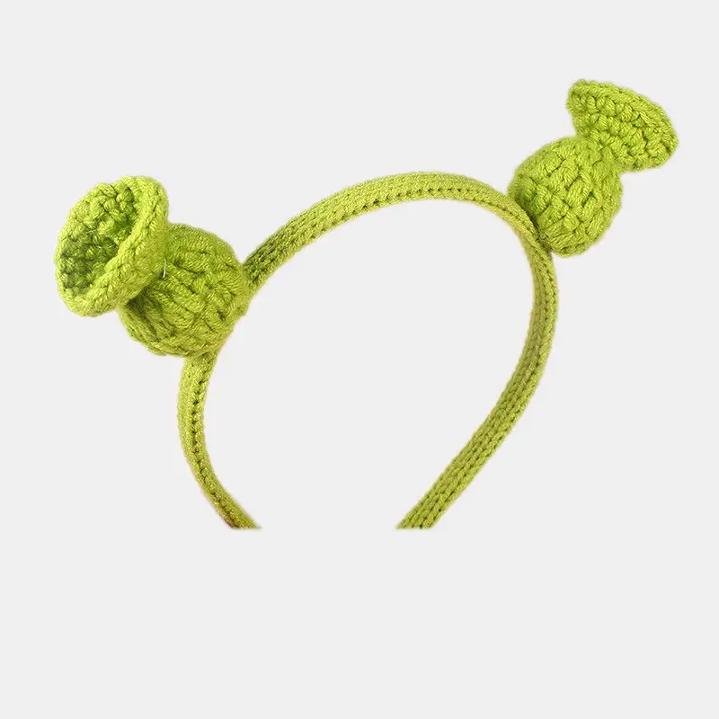 Shrek Green Handmade Wool Crocheted Head
