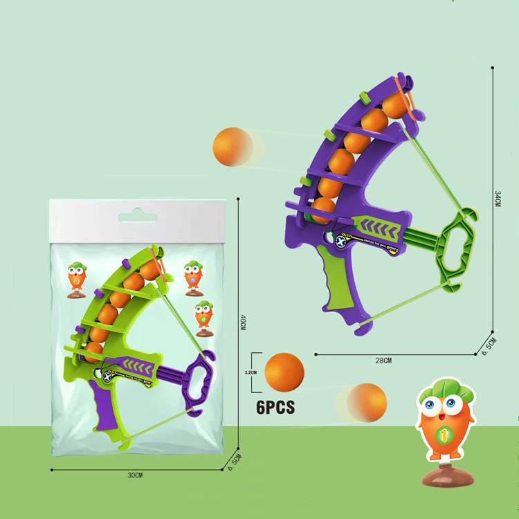 Arc radis à balles collantes — jeu d'adresse enfant 3