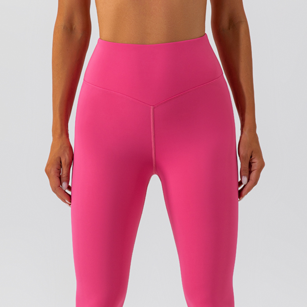 Rose red pants