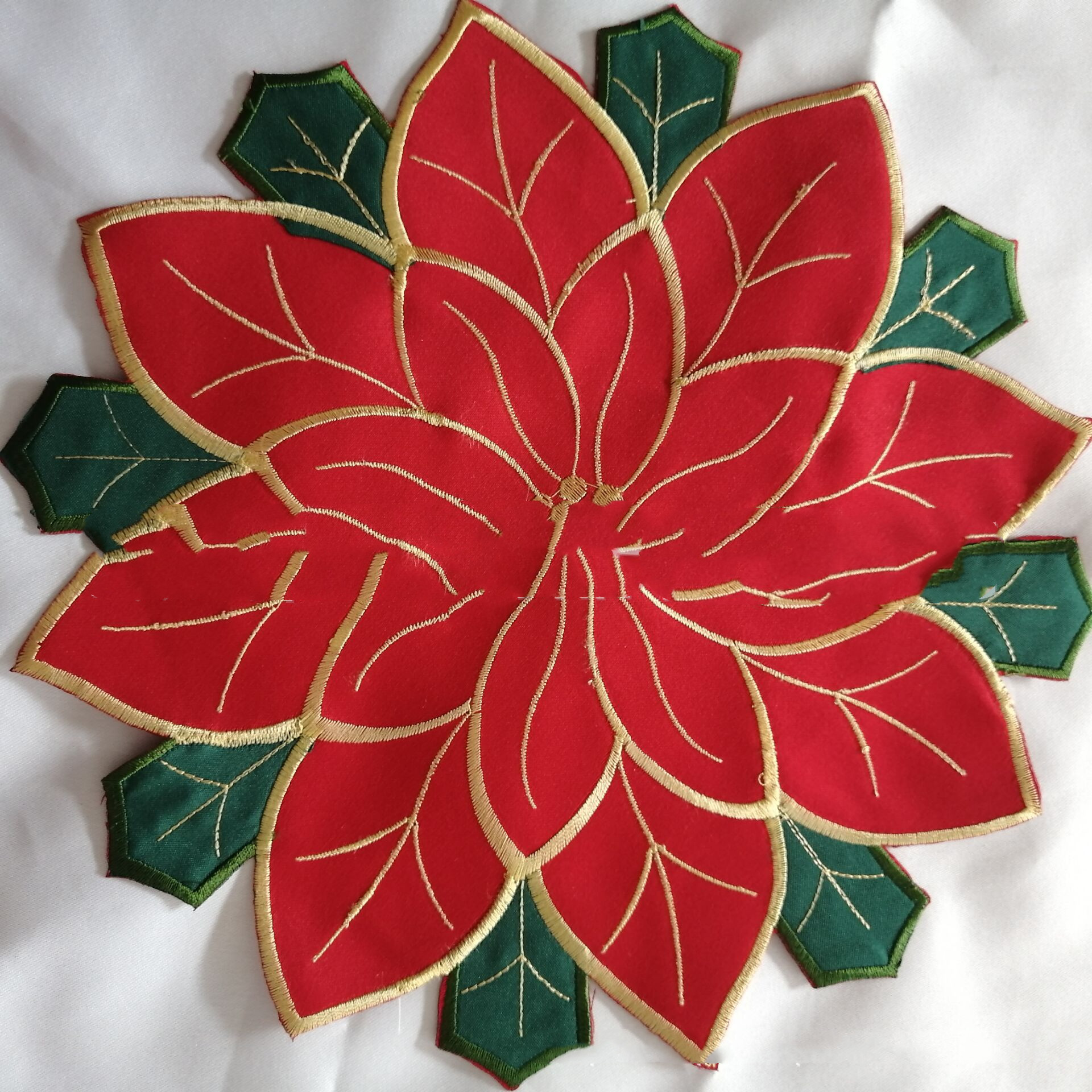 Red Flowers And Green Leaves