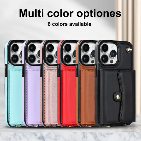 Crossbody Card Holder Phone Case Multi-function