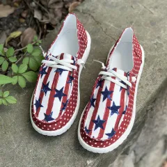 Women's Comfortable Casual Canvas Shoes - Pentagram-37 - View 1