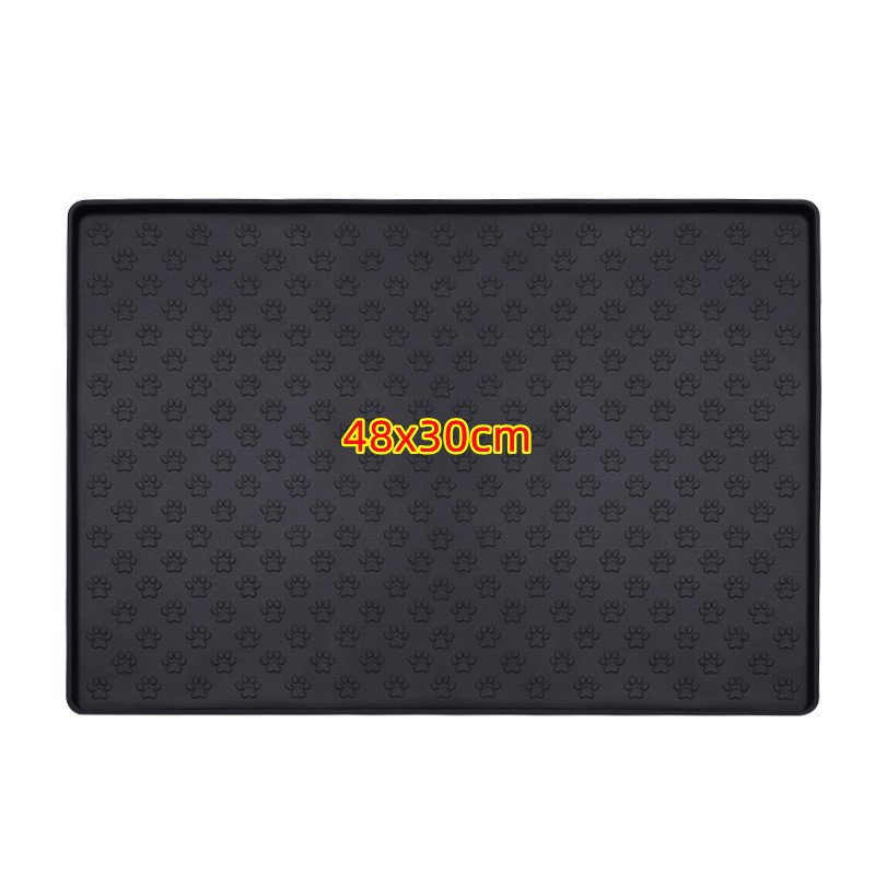 Anti slip and leak proof pet mat Black 48X30Cm - Shop at LoveMi