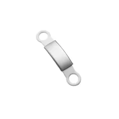 Pet Metal ID Card To Prevent Loss - White - View 1