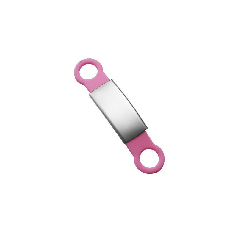 Pet Metal ID Card To Prevent Loss Rose Red - Shop at LoveMi