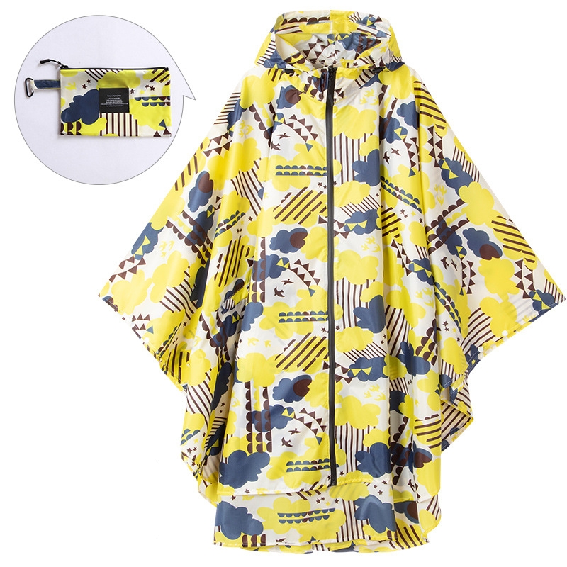 Yellow Clouds Adult Cloak