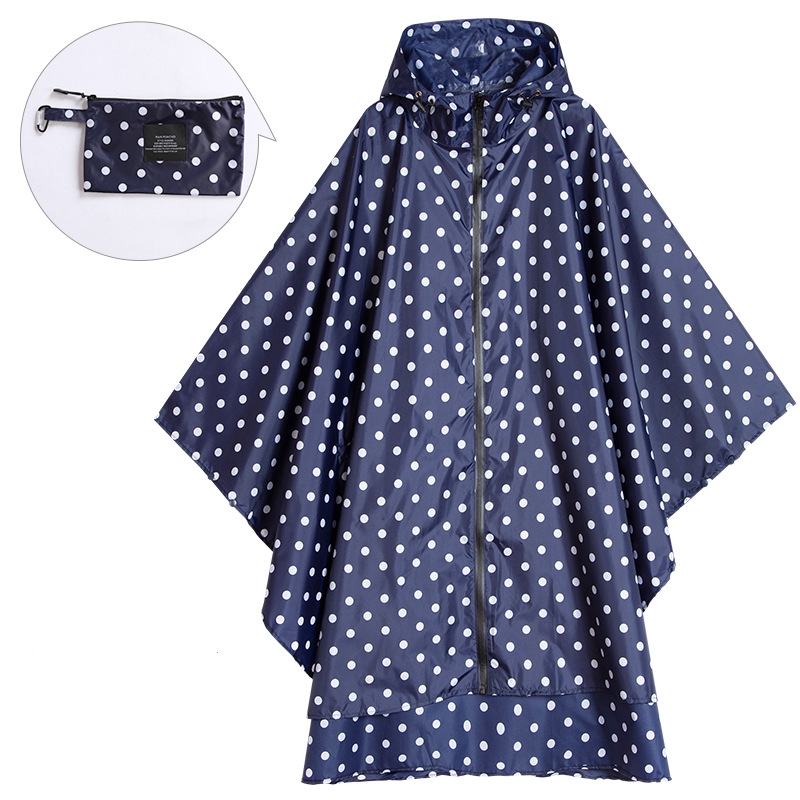 Blue With Dots Adult Cloak