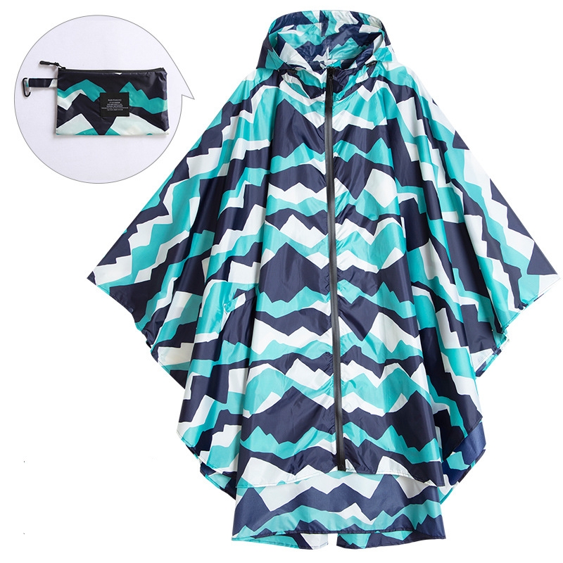 Sky Blue Mountain Adult Cloak