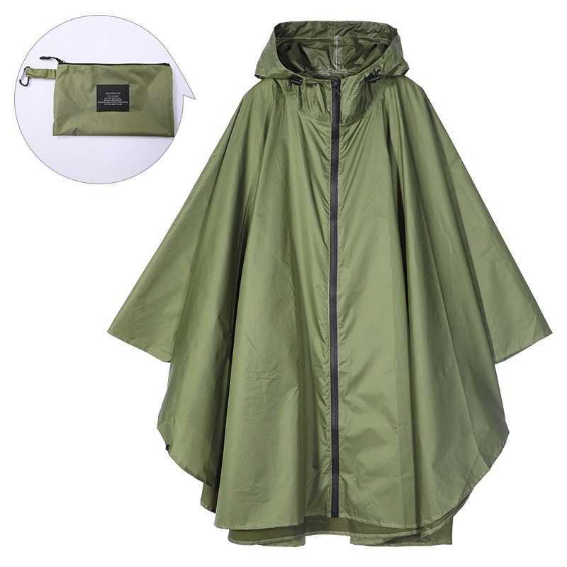 Army Green Adult Cloak