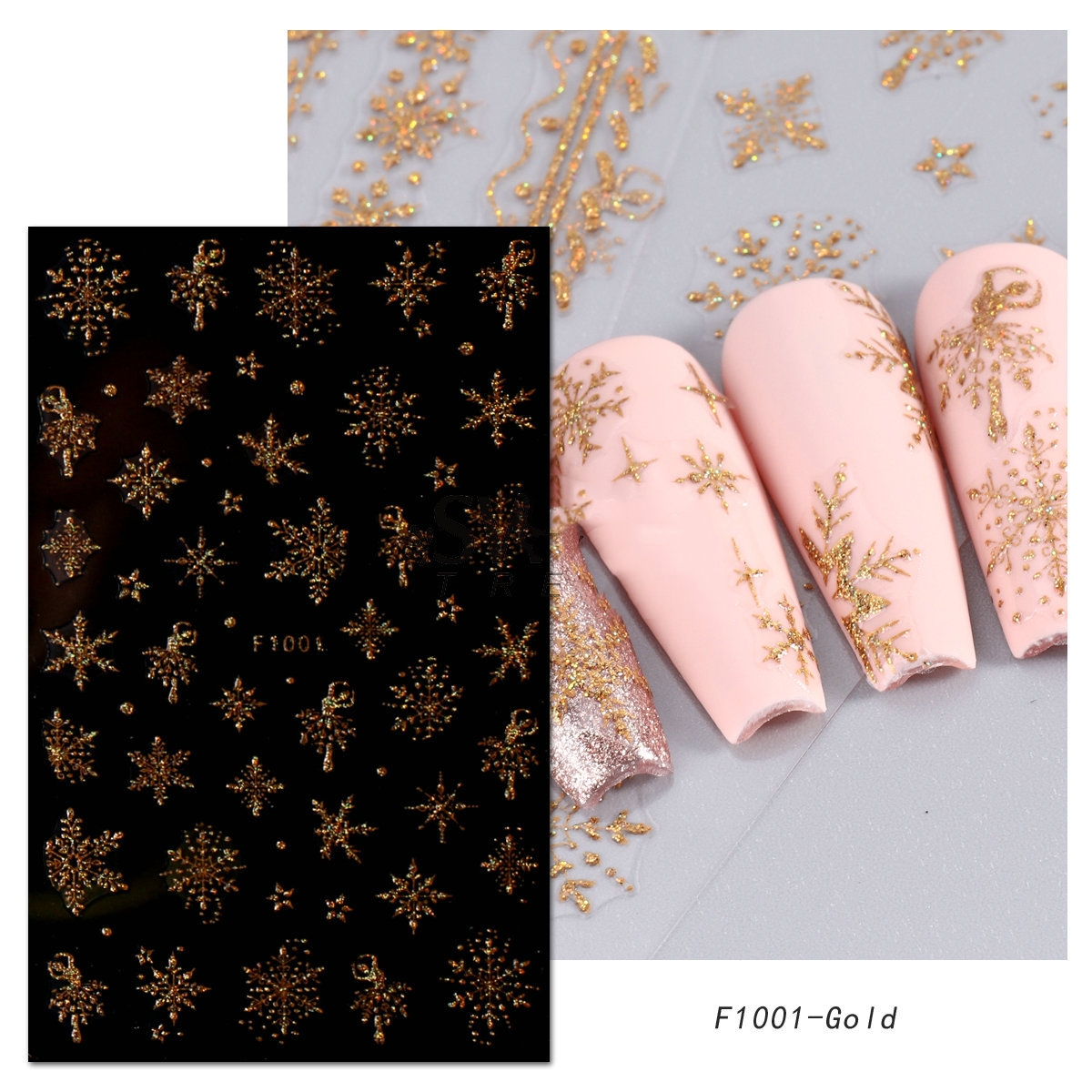 F1001 Glitter Gold