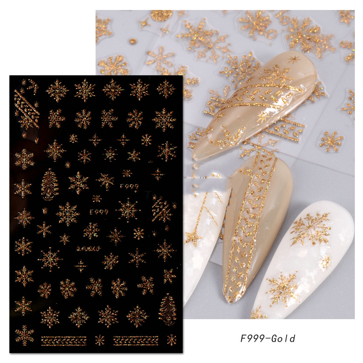 F999 Glitter Gold