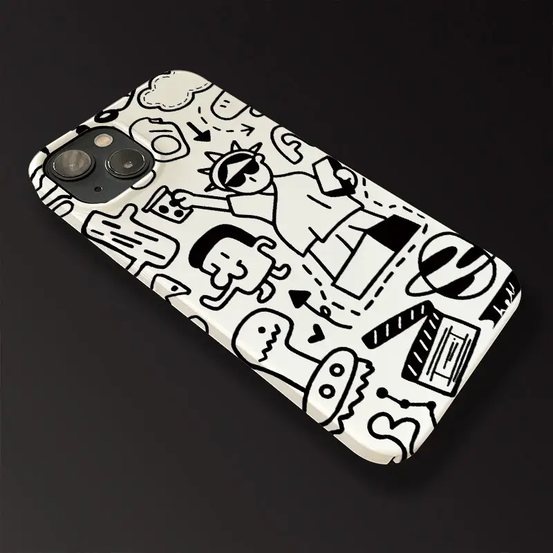 Personalized Minority Line Statue Of Liberty Phone Case