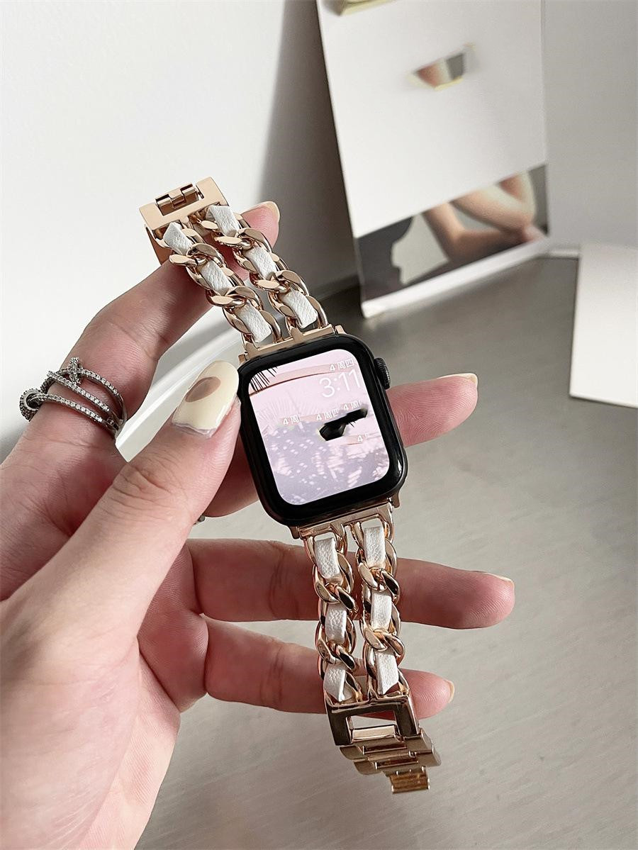 Rose Gold With White