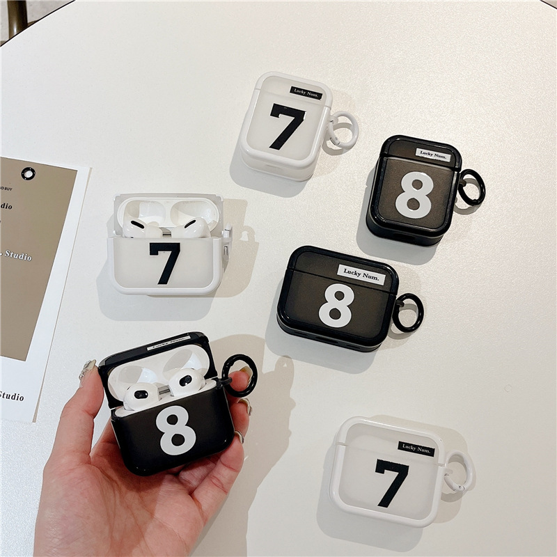 Simple Digital Protective Cover Wireless Bluetooth Earphone Cover