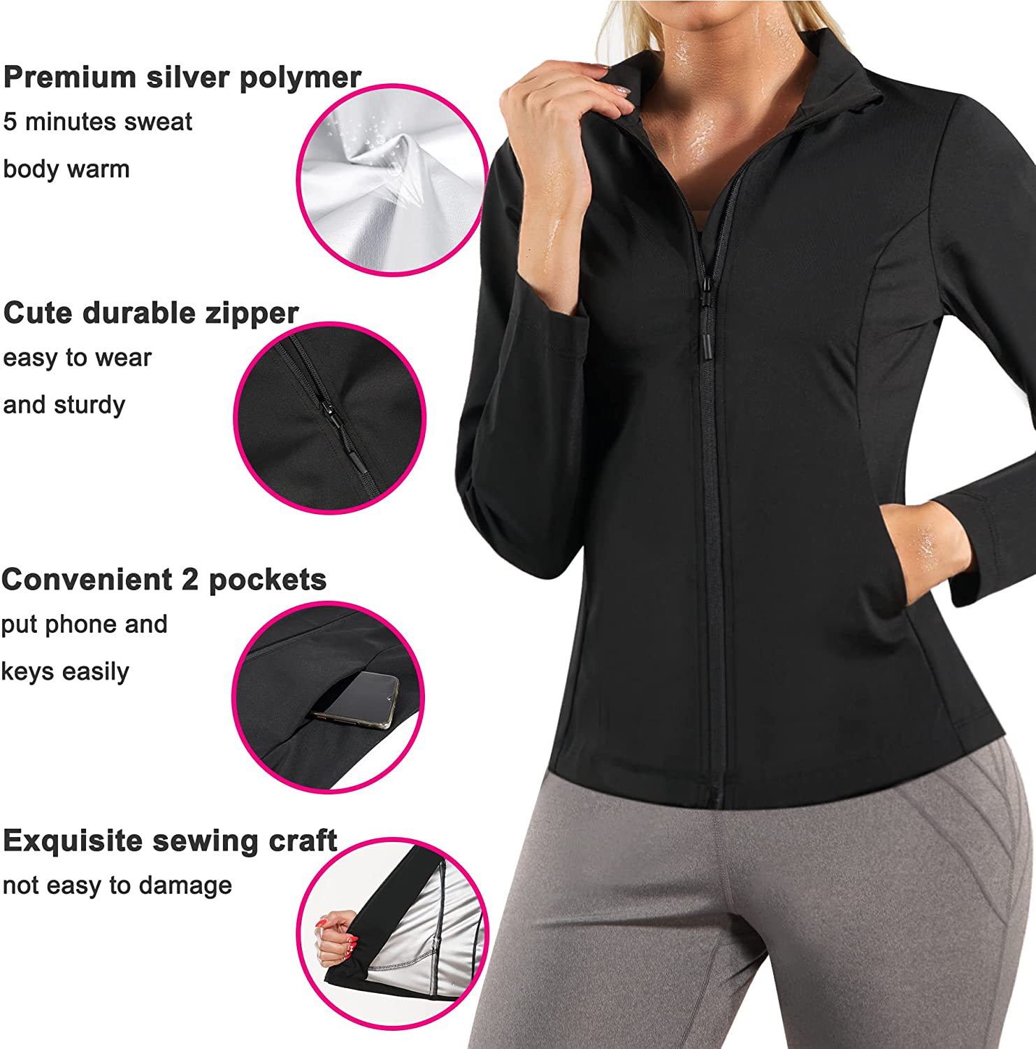 Plus Size Fitness Violently Sweat Corset Running Sweating Belly Contracting Yoga Shapewear - Image 6