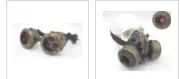 BadBoyStudio steampunk glasses cyber glow mask gas mask - Set2.