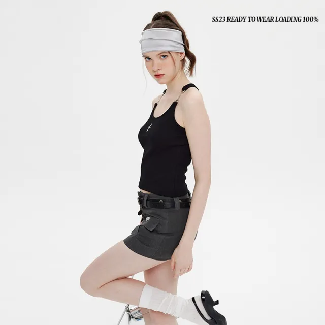Knitted Close fitting Vest Casual Sports Bottoming Shirt Black - Shop at LoveMi