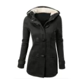 Horn buckle coat female - Gray