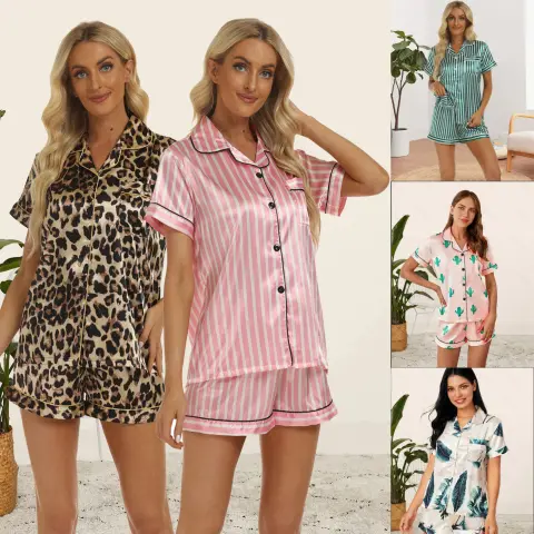 Household Clothing Pajama Set for Women