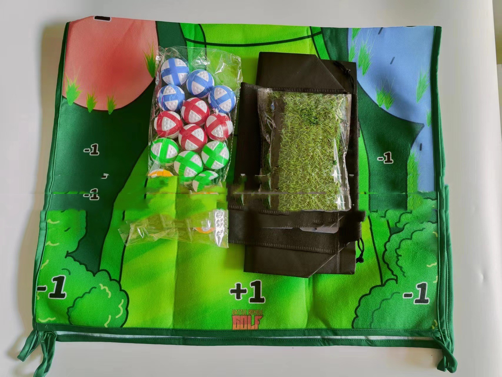 Casual Golf Game Set Fabric (Large five piece set)
