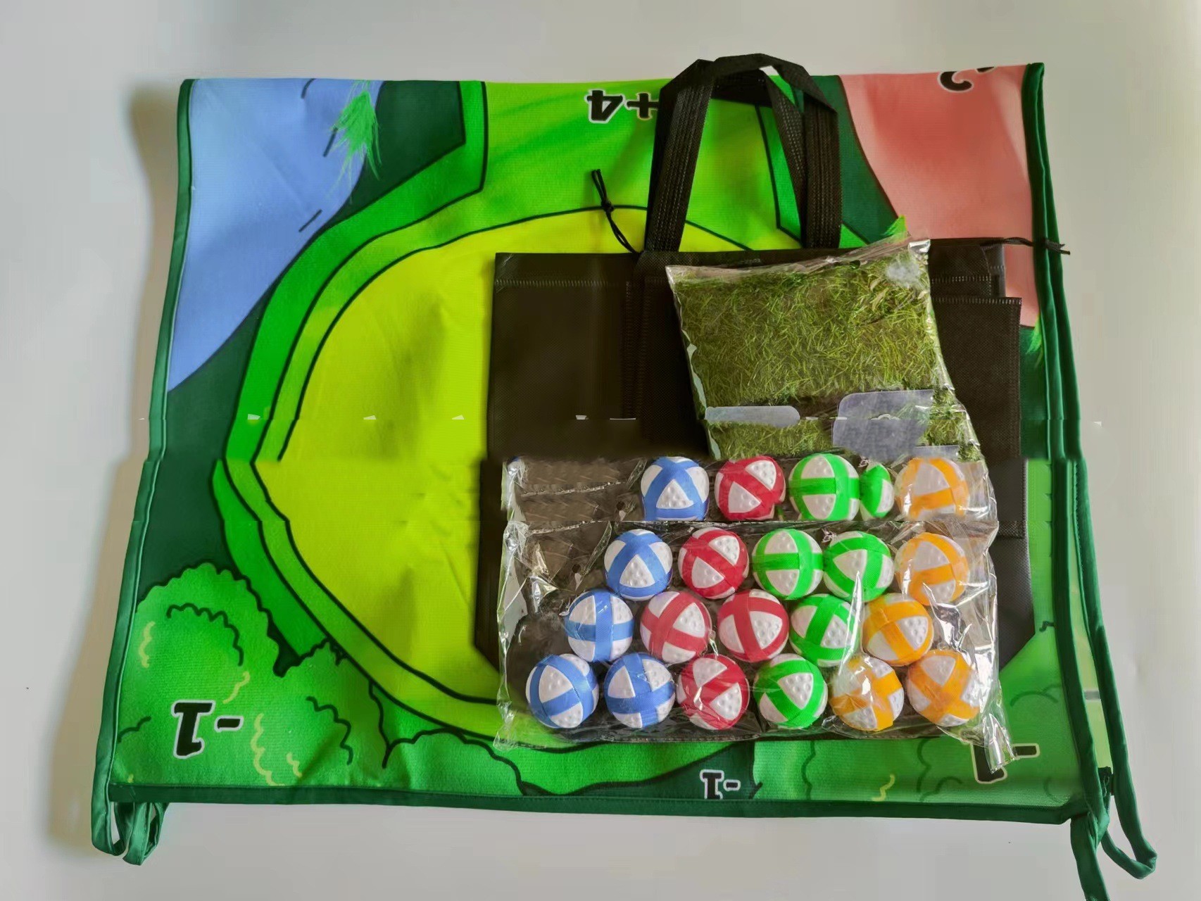 Casual Golf Game Set Fabric (Large five piece set)