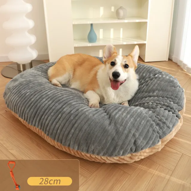 Kennel Four Seasons Universal Floor Mat Dog Mattress Pet Removable And Washable Sleeping Double sided Mat Dog Mat+Hand Pull Bite Rope - Shop at LoveMi