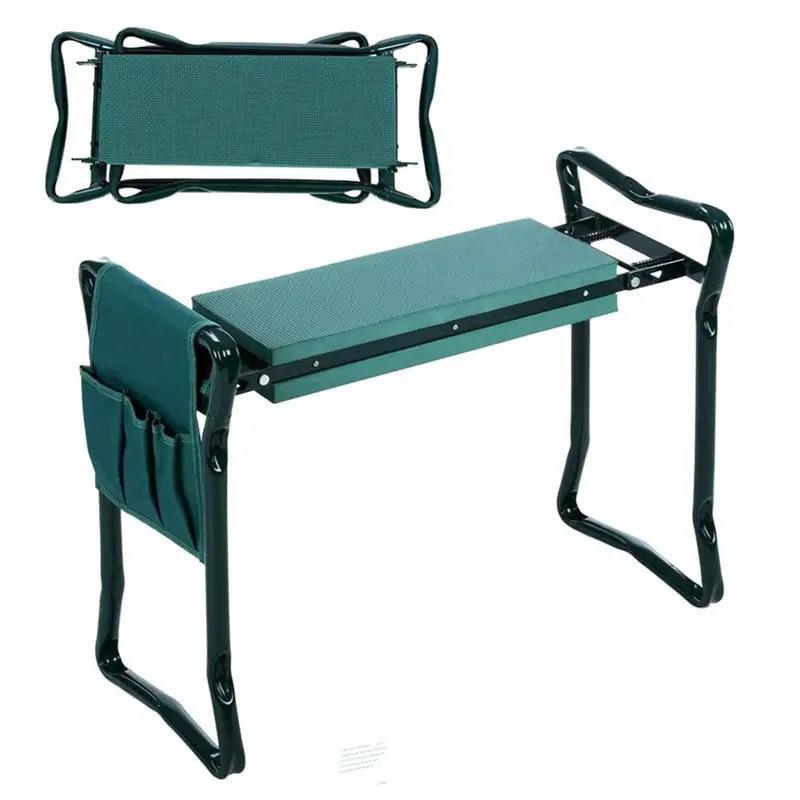 Bench and small cloth bag