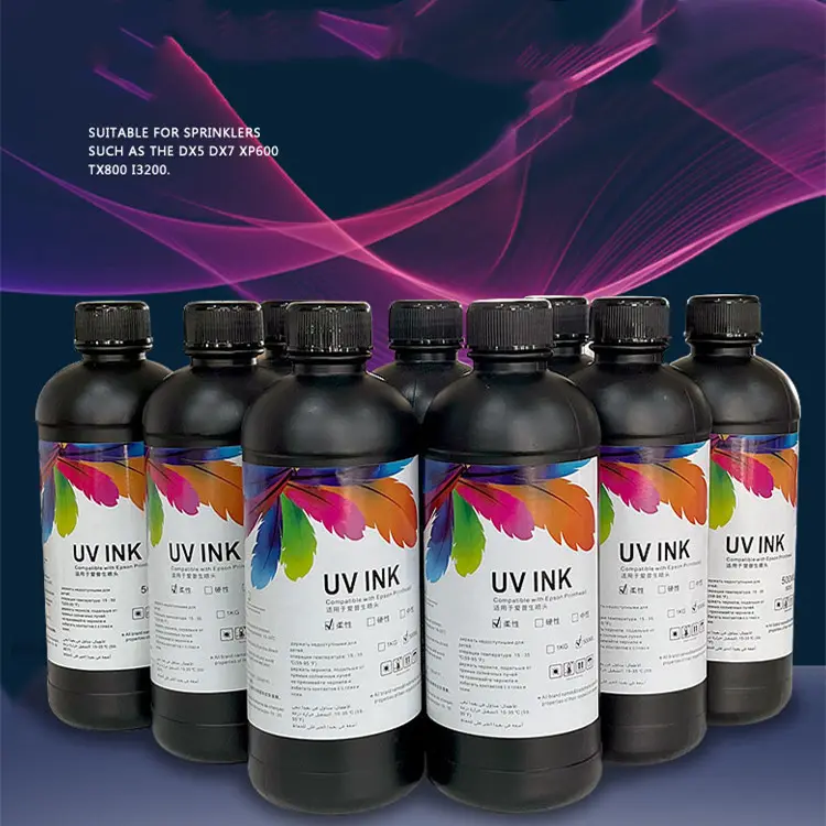 UV Ink Coil Flat Plate UV Printer Ink Epson