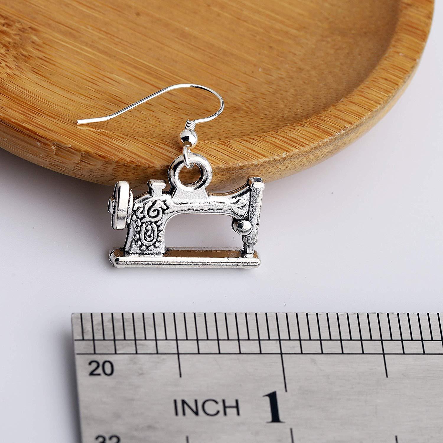 Women's Fashion Sewing Machine Earrings