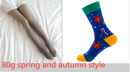 Fake Translucent Plus Size Leggings Fleece Lined Tights Fall And Winter Warm Fleece Pantyhose Women Fleece Lined Pantyhose Thermal Winter Tights - ...