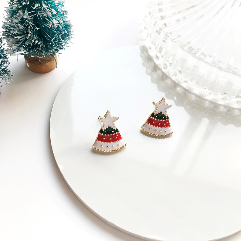 A pair of Christmas trees