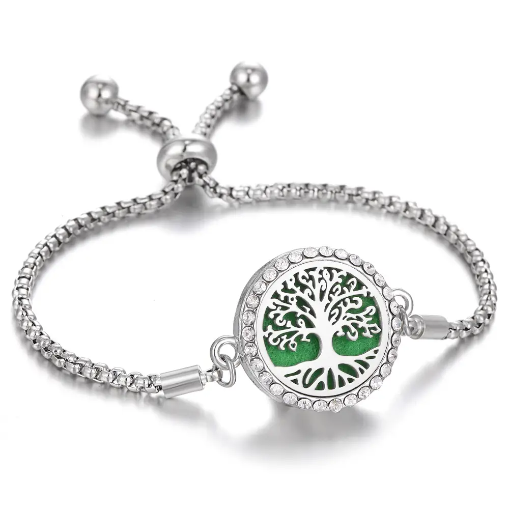 Kaleidoscope Aromatherapy Bracelet Perfume Essential Oil Diffuser Locket