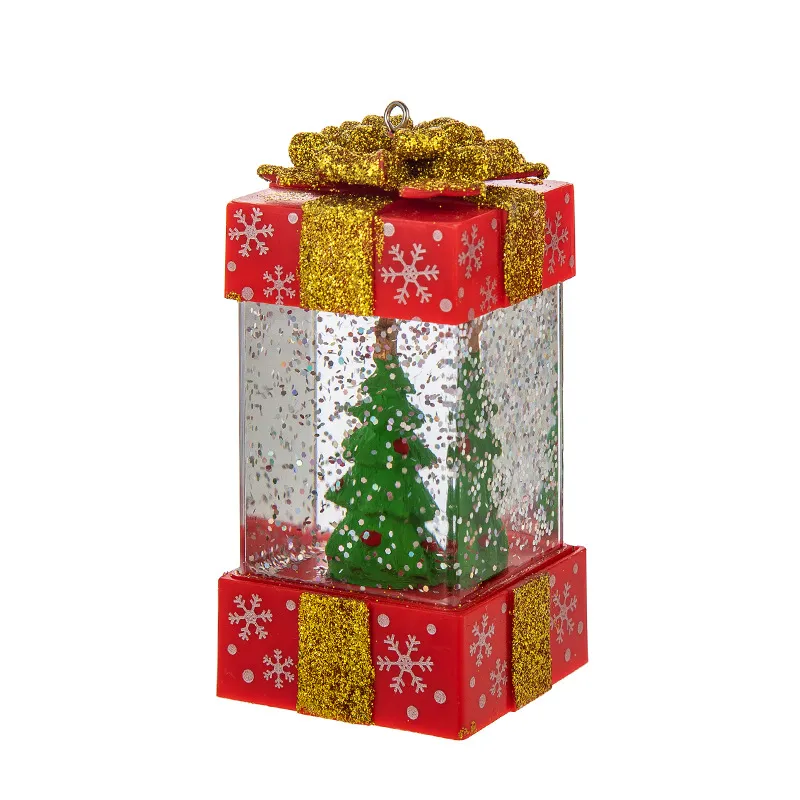 Christmas Decorations Crystal Ball Christmas Gift Box Lights – image 4