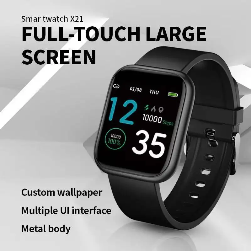 Smart Watch Heart Rate Blood Pressure Oxygen