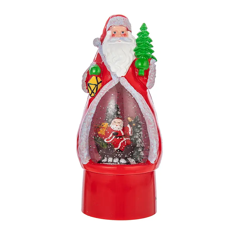 Christmas Decoration Old Man Snowman Music Box