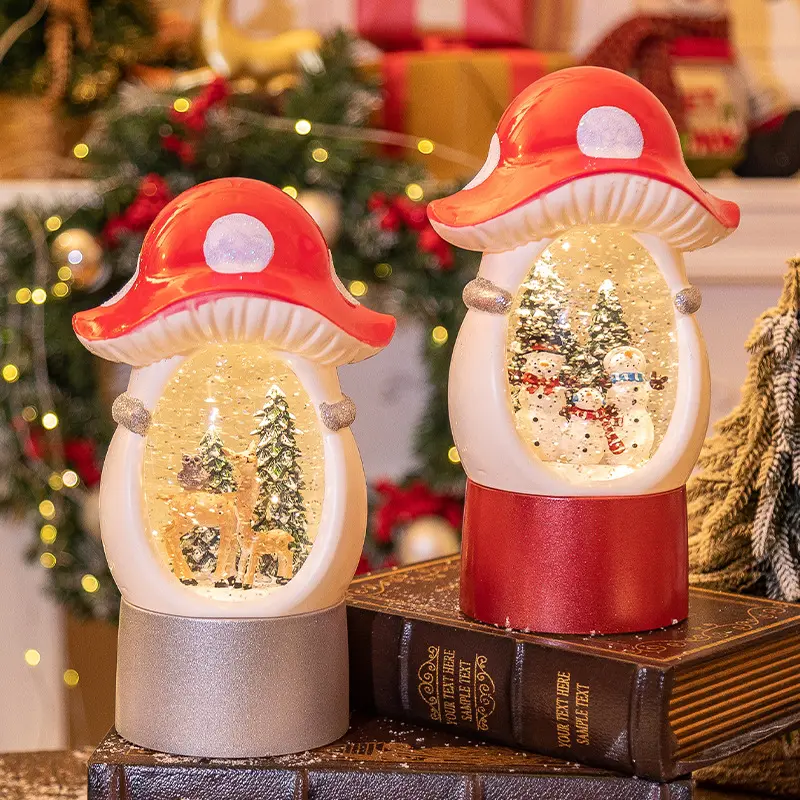 Christmas Decorations Music Box Crystal Ball
