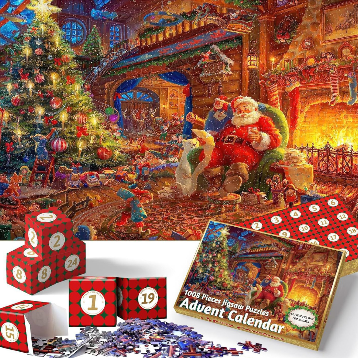 Santa Claus Puzzle Blind Box