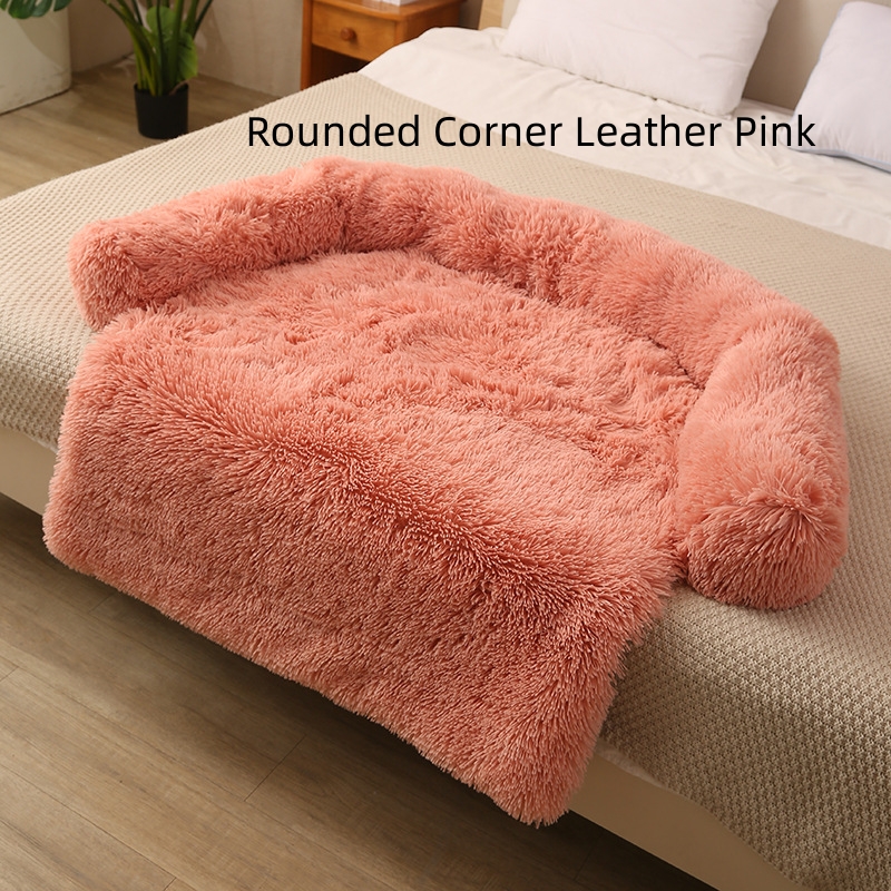 Rounded Corner Leather Pink