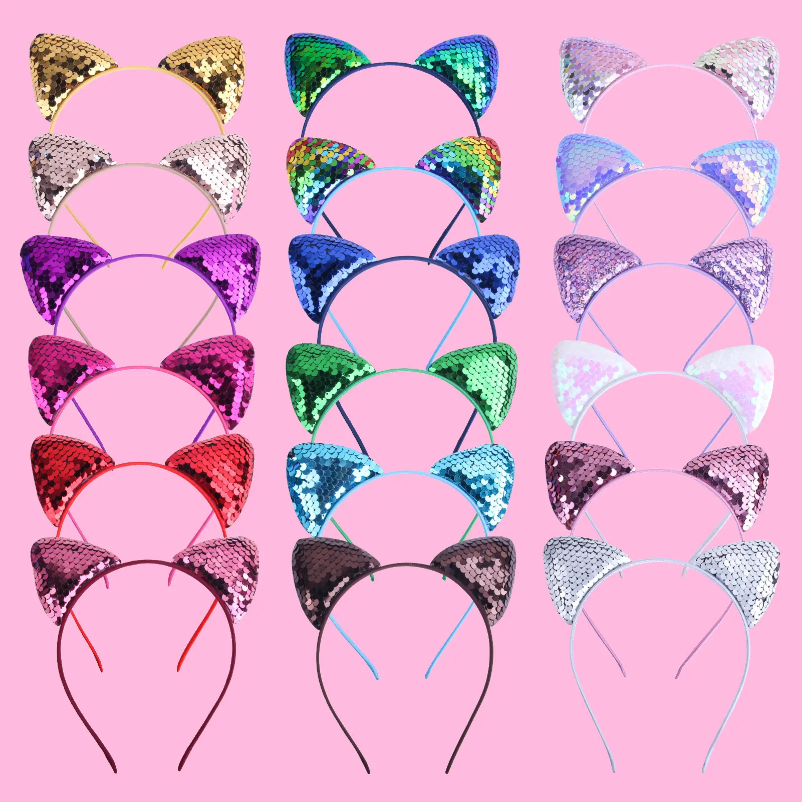 Quicksand Children's Cartoon Sweet Headband Hairpin Flip
