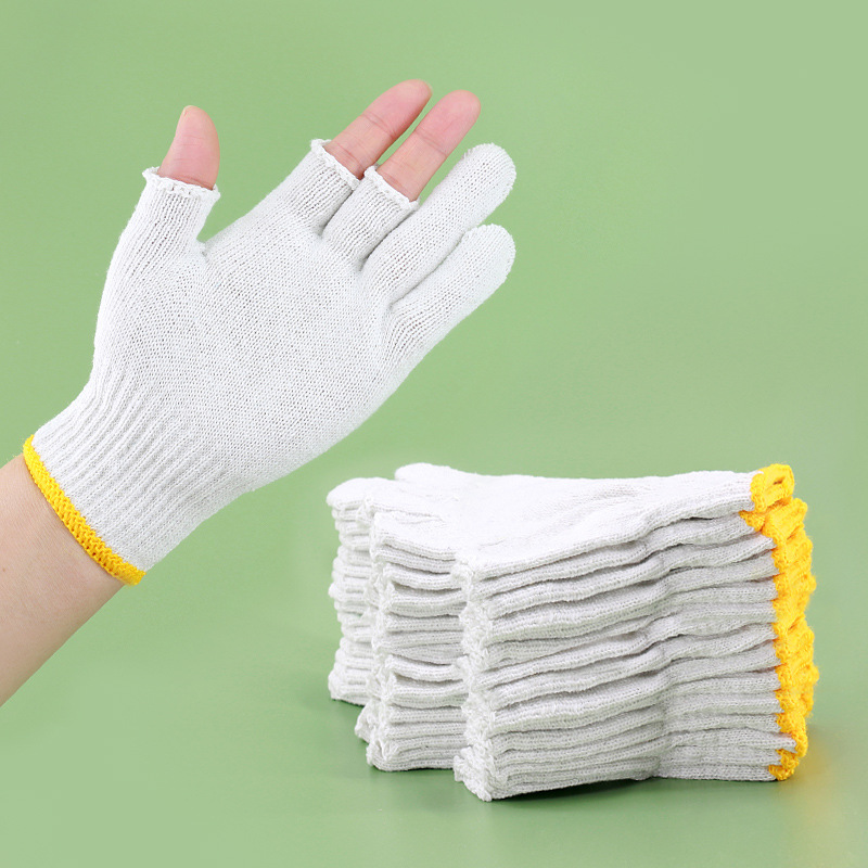 Three half finger gloves