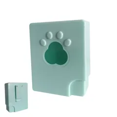 Outdoor Portable Mini Pet Feeder - Light Blue - View 1