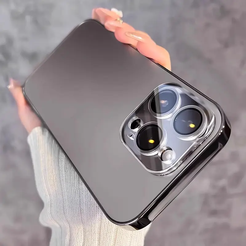 Frosted With Lens Protector Drop-resistant Protective Cover