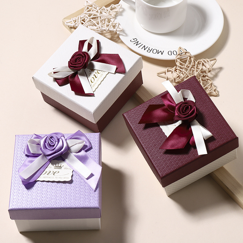 Square Lipstick Perfume Jewelry Box