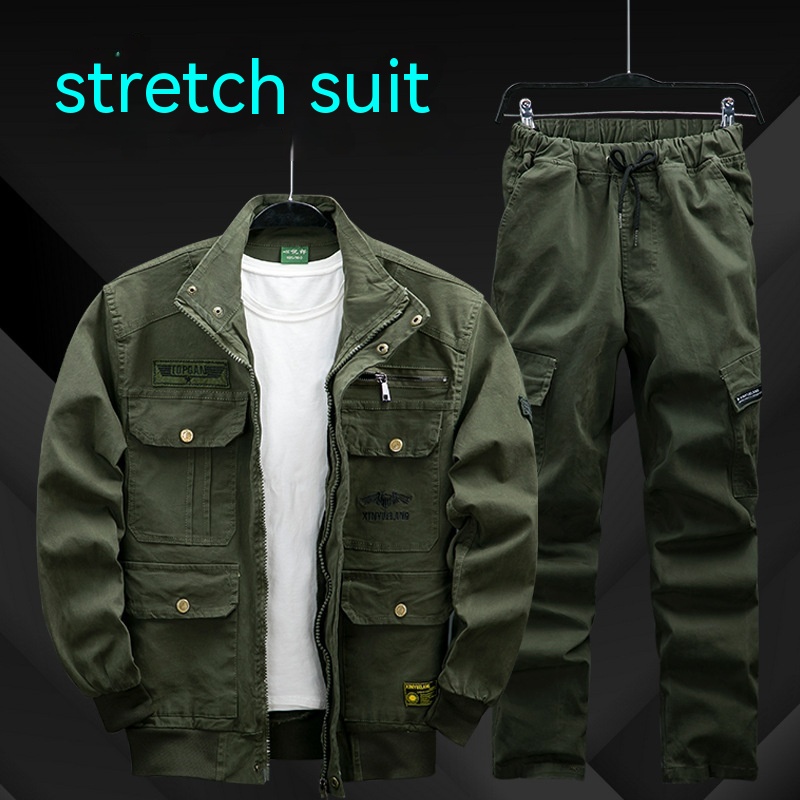 Army Green Suit