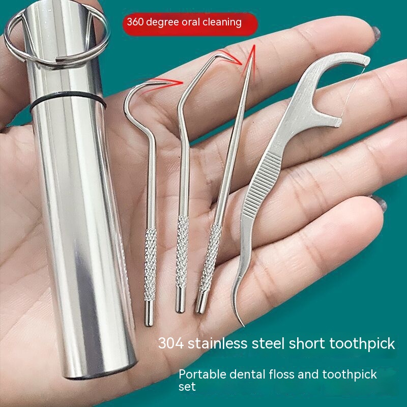 3 Short Pick Floss Tube