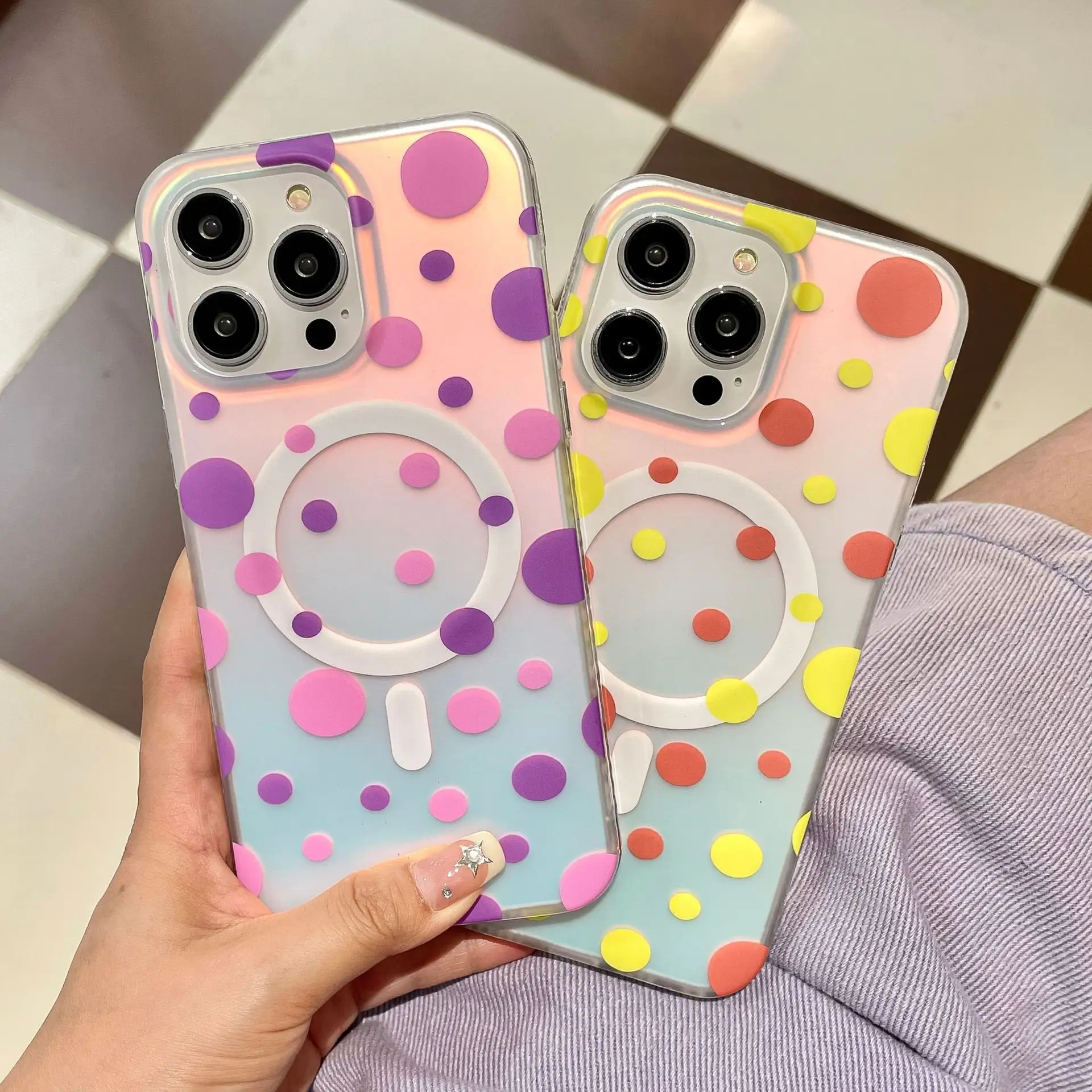 Magnetic Phone Case Wave Point