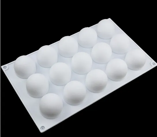 Ball Mousse Silicone Mold, Middle Ball Mousse Cake Mold, Baking Mold White - Shop at LoveMi