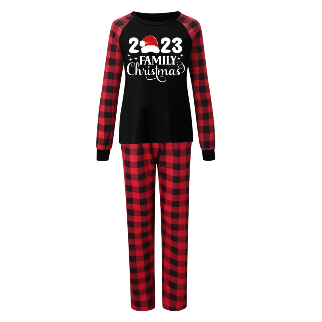 Christmas Parent-child Wear Homewear Pajamas Suit - Jjfa01 248-Mom Xl